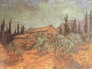 Wooden Sheds (nn04), Vincent Van Gogh